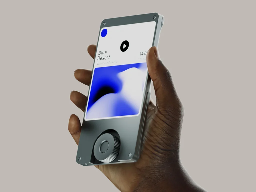 This Ultra-Thin Portable Music Player Redefines Music Listening Experience