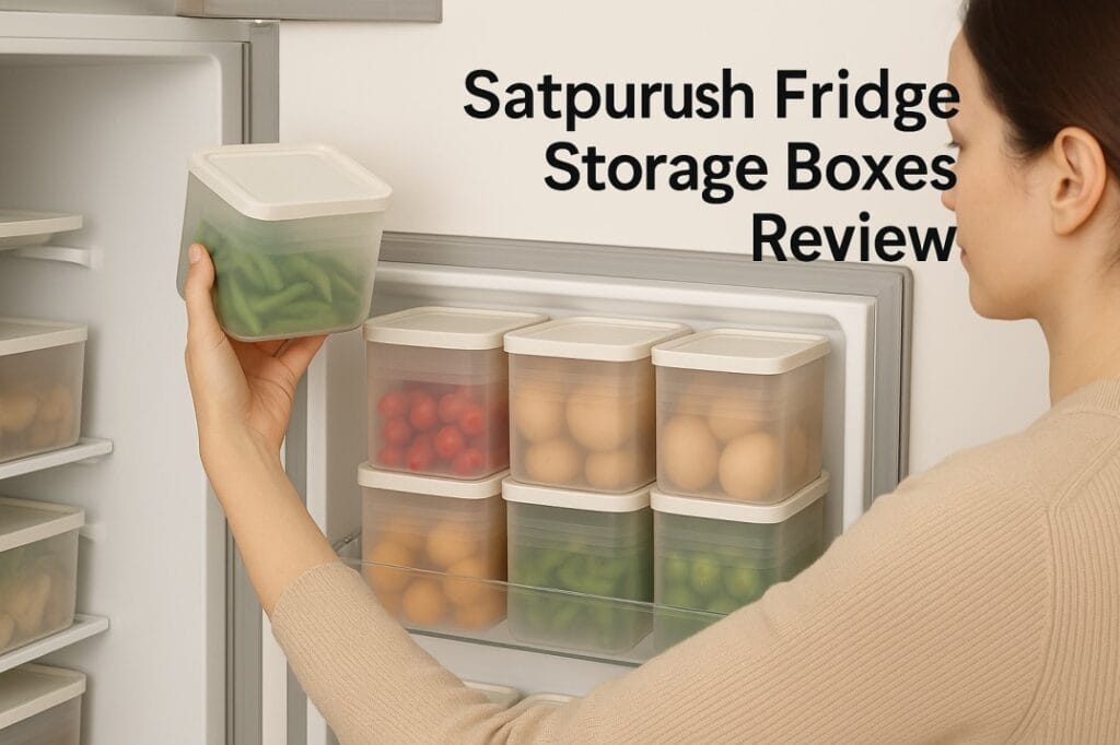 Satpurush Fridge Storage Boxes Review